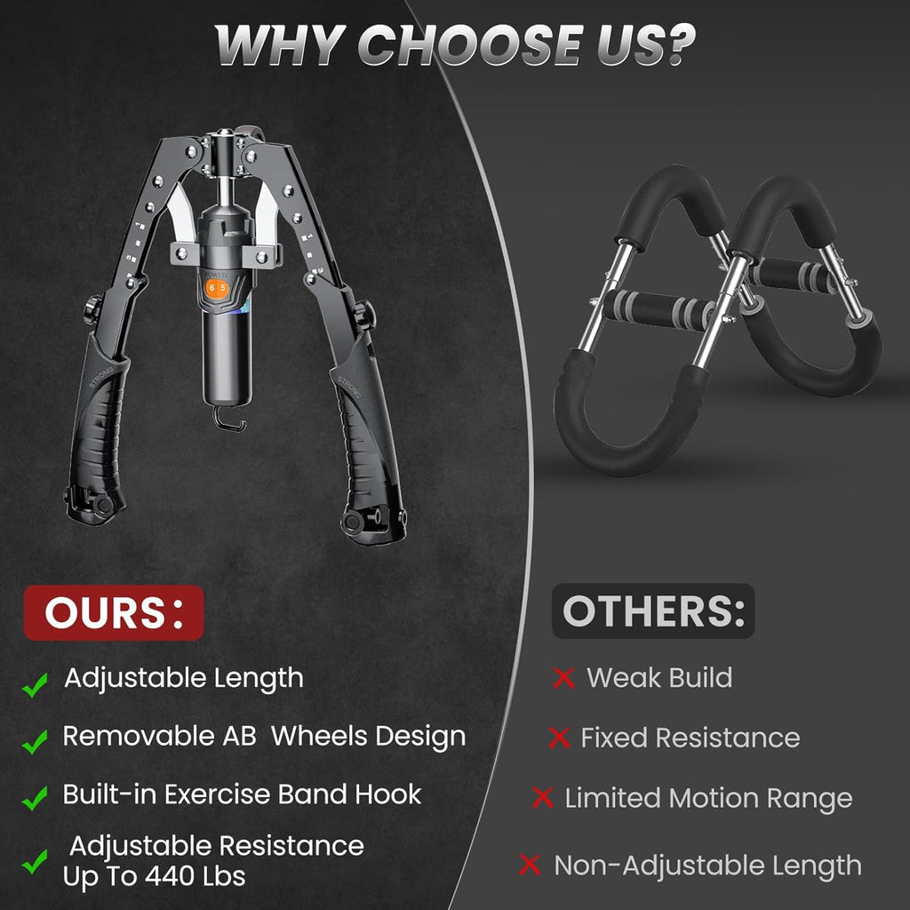 3 in 1 Hydraulic Power Chest Workout